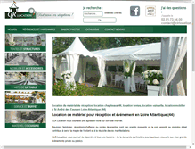 Tablet Screenshot of clrlocation.fr